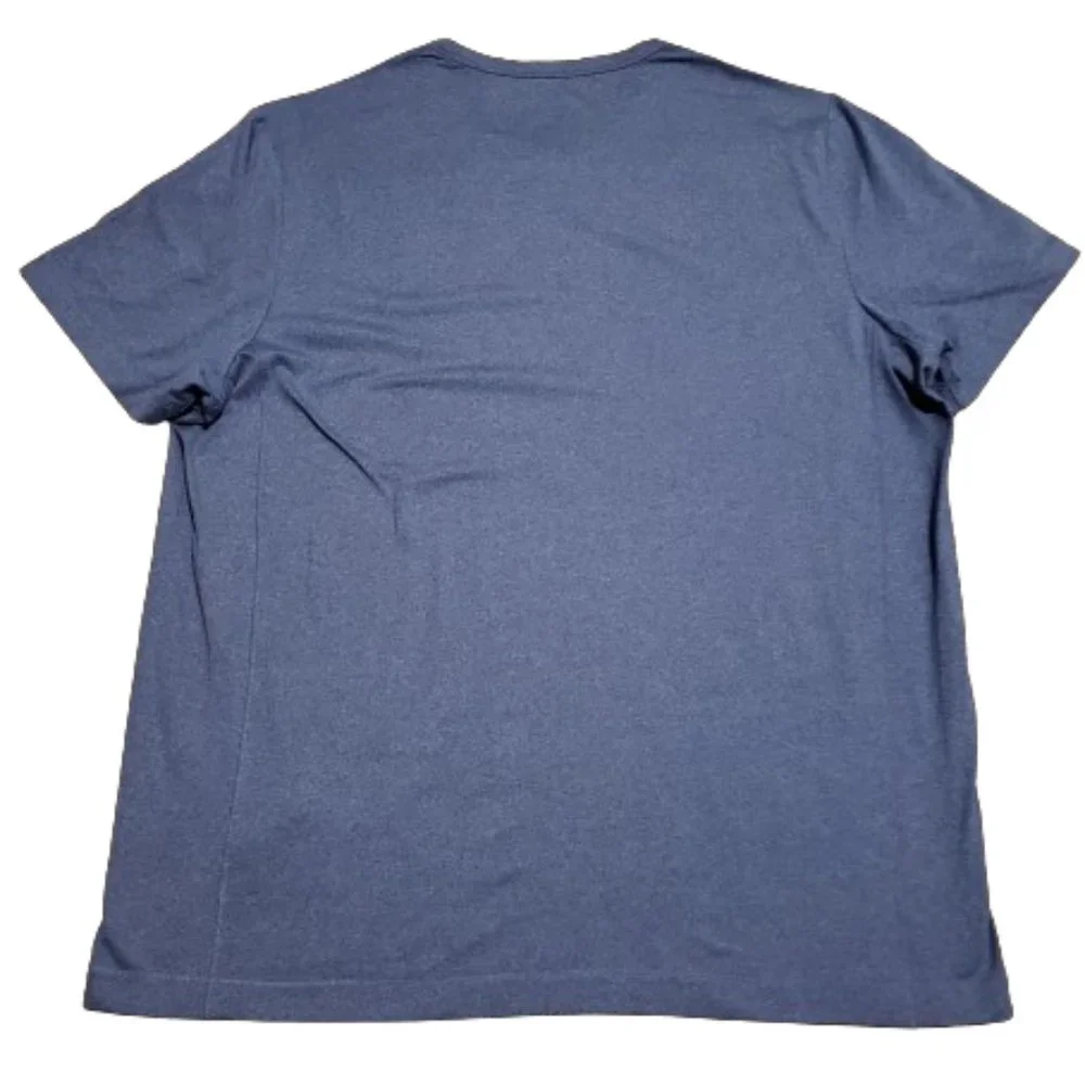 UNTUCKit Athletic T-Shirt Men's Large L Blue Comfy Trendy Breathable Running Tee - Picture 2 of 9